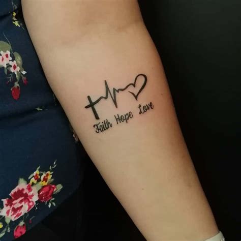 faith hope love tattoos